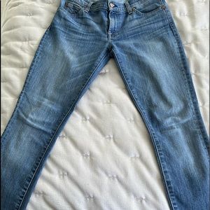 7 For All Mankind Roxanne Crop Jeans